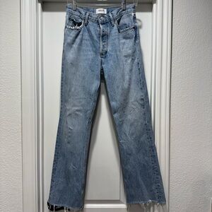 Agolde relaxed bootcut  size 25 worn once